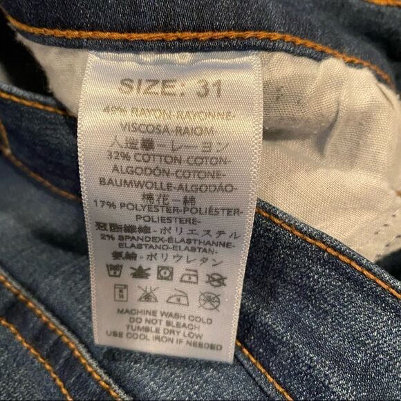 Free People Hi Rise Jeans Size 31 - Picture 8 of 10